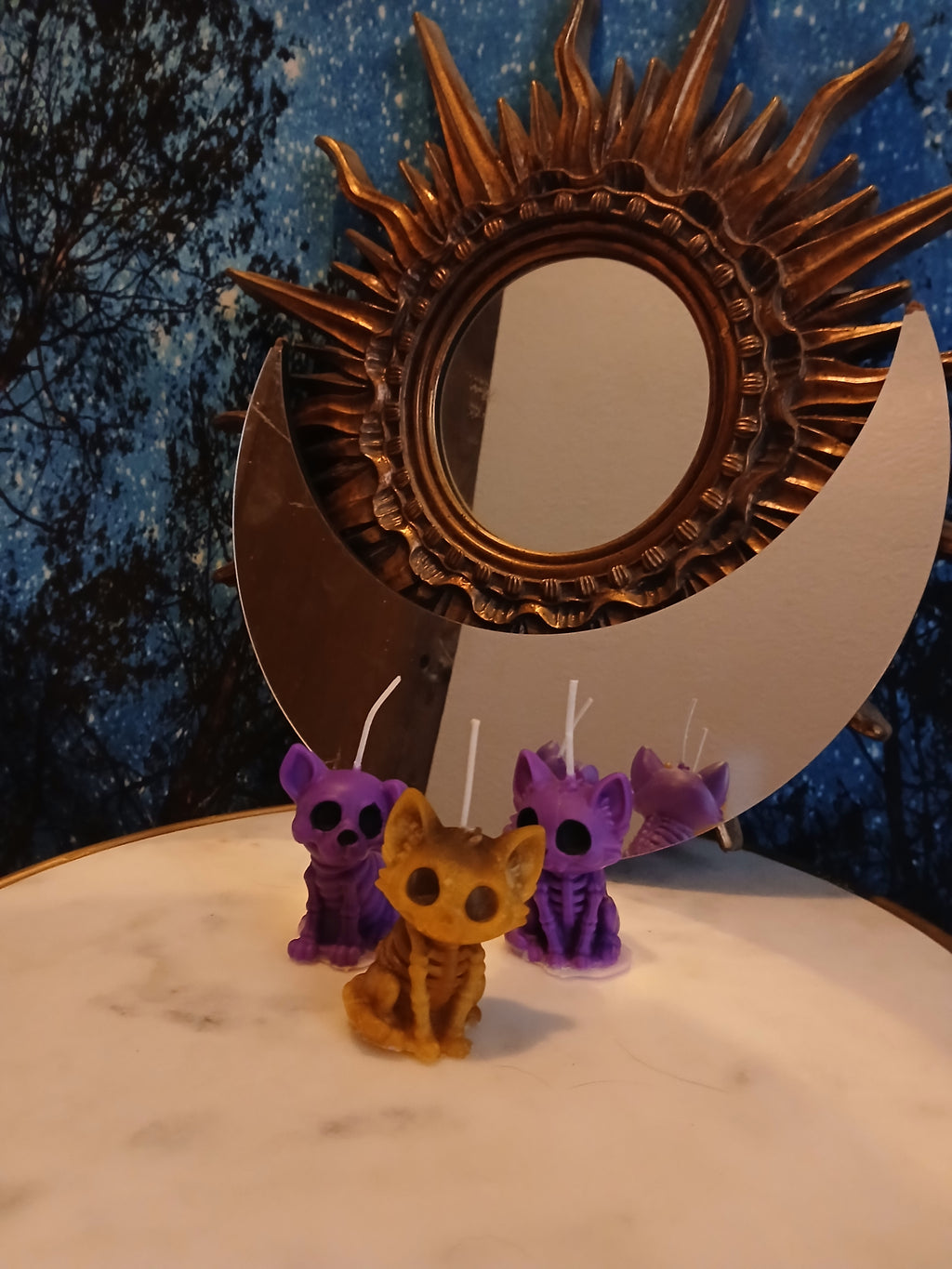Dia de los Muertos Cat — Astral Ashes & Emberlight product photo